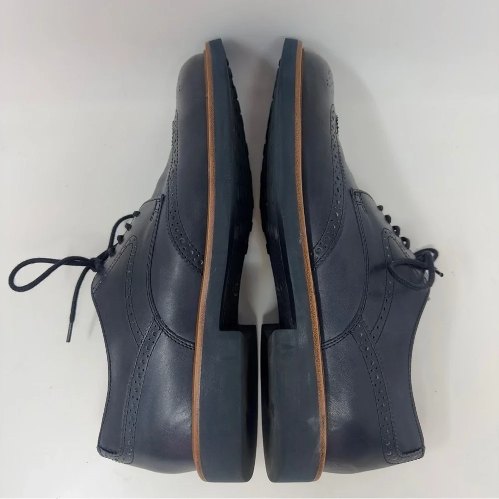 Tod’s Leather Oxford Lace Up Shoes Black
